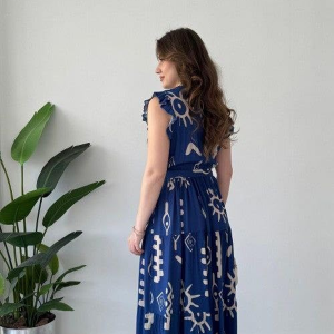 Women Western One Piece Long Gown