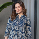 Women's Pure Cotton Paisley Printed Tunic Top – Comfortable Everyday Wear